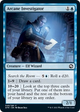 Image for Arcane Investigator (Adventures in the Forgotten Realms) (46) - Magic: The Gathering