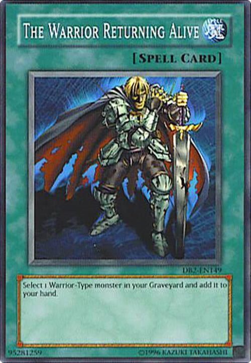 Image for The Warrior Returning Alive (Dark Beginning 2) (DB2-EN149) - YuGiOh