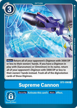 Image for Supreme Cannon (BT05) (5096)
