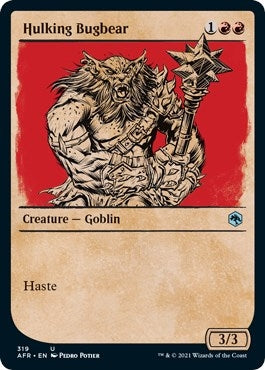 Image for Hulking Bugbear (Showcase) (Adventures in the Forgotten Realms) (319) - Magic: The Gathering