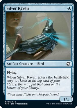 Image for Silver Raven (Adventures in the Forgotten Realms) (74) - Magic: The Gathering