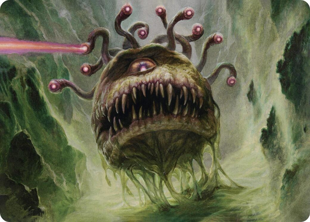 Image for Beholder Art Card (Art Series: Adventures in the Forgotten Realms) (1) - Magic: The Gathering