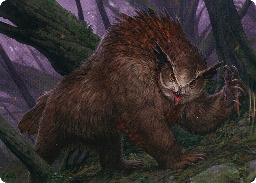 Image for Owlbear Art Card (Art Series: Adventures in the Forgotten Realms) (15) - Magic: The Gathering