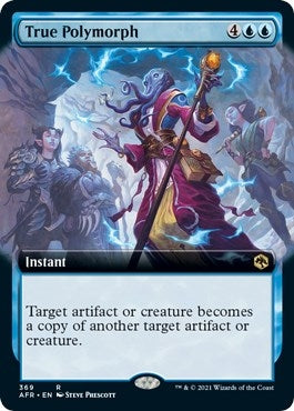 Image for True Polymorph (Extended Art) (Adventures in the Forgotten Realms) (369) - Magic: The Gathering