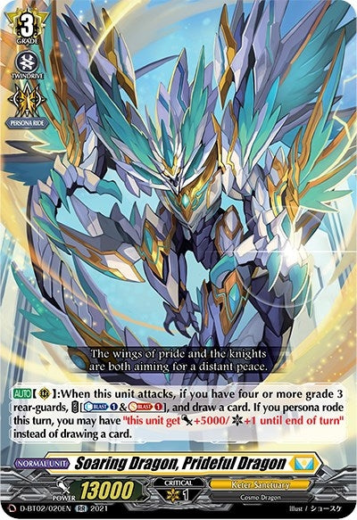 Image for Soaring Dragon, Prideful Dragon (D-BT02) (2020)