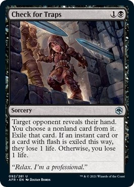 Image for Check for Traps (Adventures in the Forgotten Realms) (92) - Magic: The Gathering