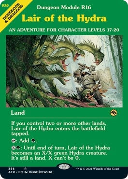 Image for Lair of the Hydra (Dungeon Module) (Adventures in the Forgotten Realms) (356) - Magic: The Gathering