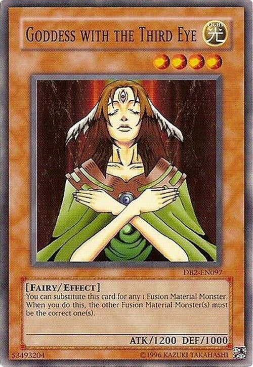 Image for Goddess with the Third Eye (Dark Beginning 2) (DB2-EN097) - YuGiOh