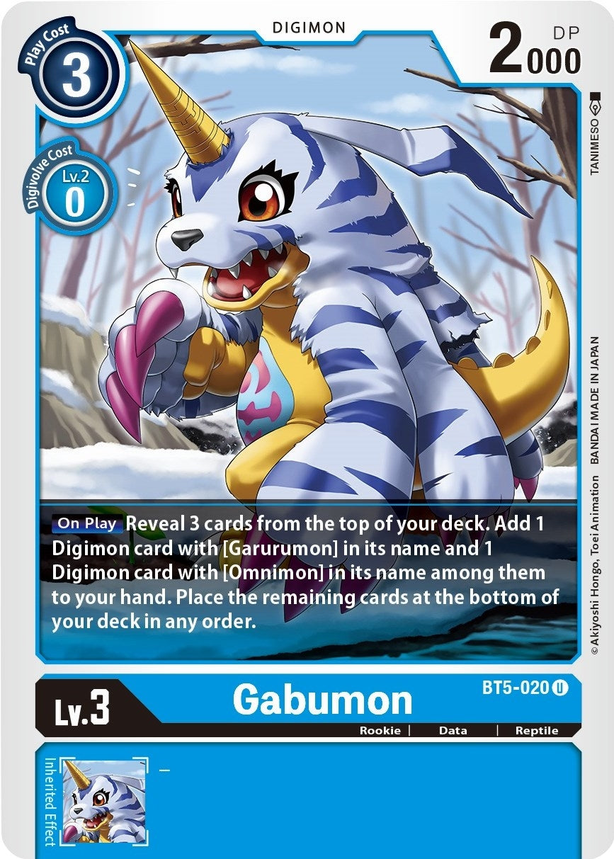 Image for Gabumon (BT05) (5020)