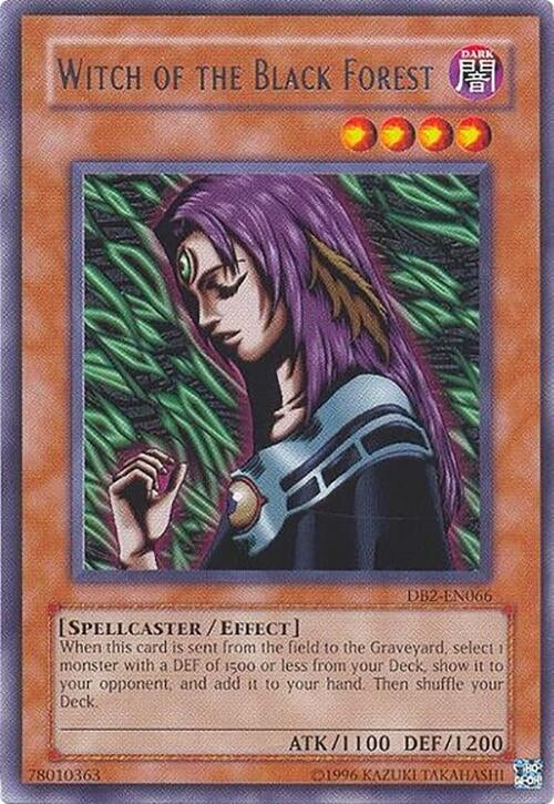 Image for Witch of the Black Forest (Dark Beginning 2) (DB2-EN066) - YuGiOh