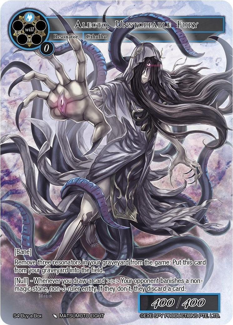 Image for Alecto, Unstoppable Fury (Promo Cards) (S4 Buy a Box) - Force of Will