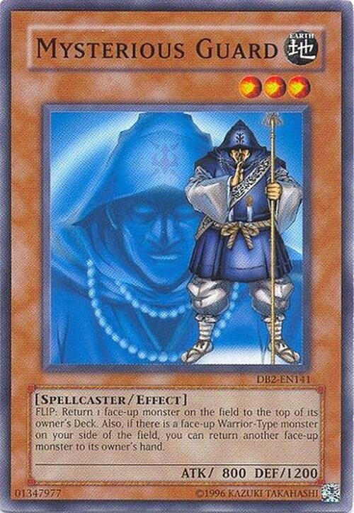 Image for Mysterious Guard (Dark Beginning 2) (DB2-EN141) - YuGiOh