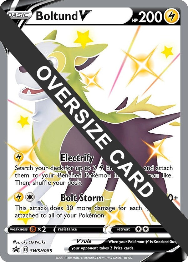 Image for Boltund V - SWSH085 (Jumbo Cards) (SWSH085) - Pokemon