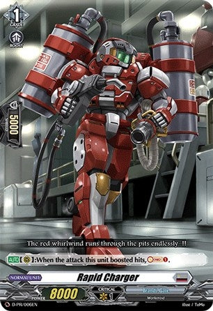 Image for Rapid Charger (D Promo Cards) (D-PR/006EN) - Cardfight Vanguard