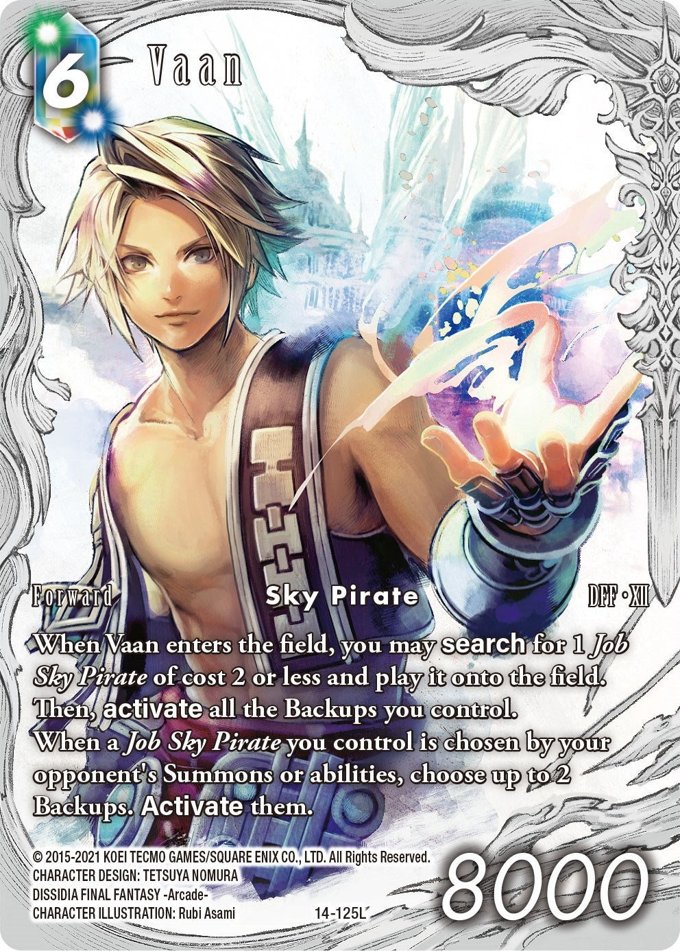 Image for Vaan (Full Art) (Opus XIV: Crystal Abyss) (14-125L) - Final Fantasy TCG