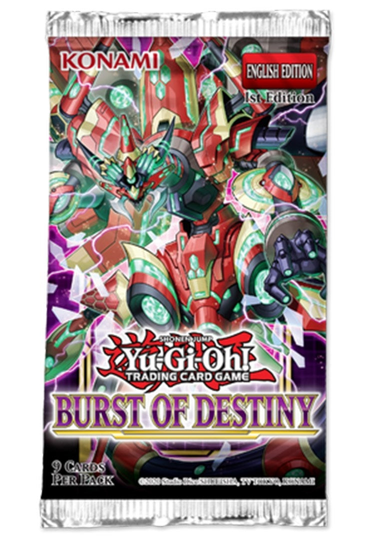 Image for Burst of Destiny Booster Pack [1st Edition] - YuGiOh