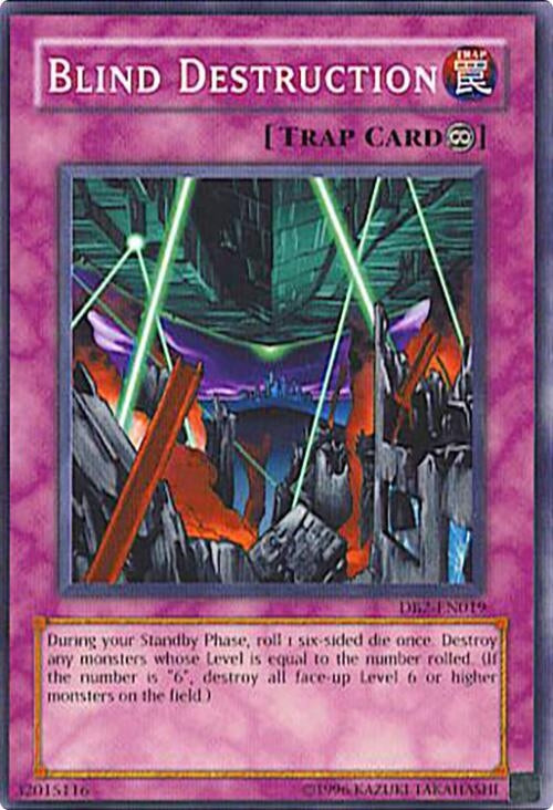 Image for Blind Destruction (Dark Beginning 2) (DB2-EN019) - YuGiOh
