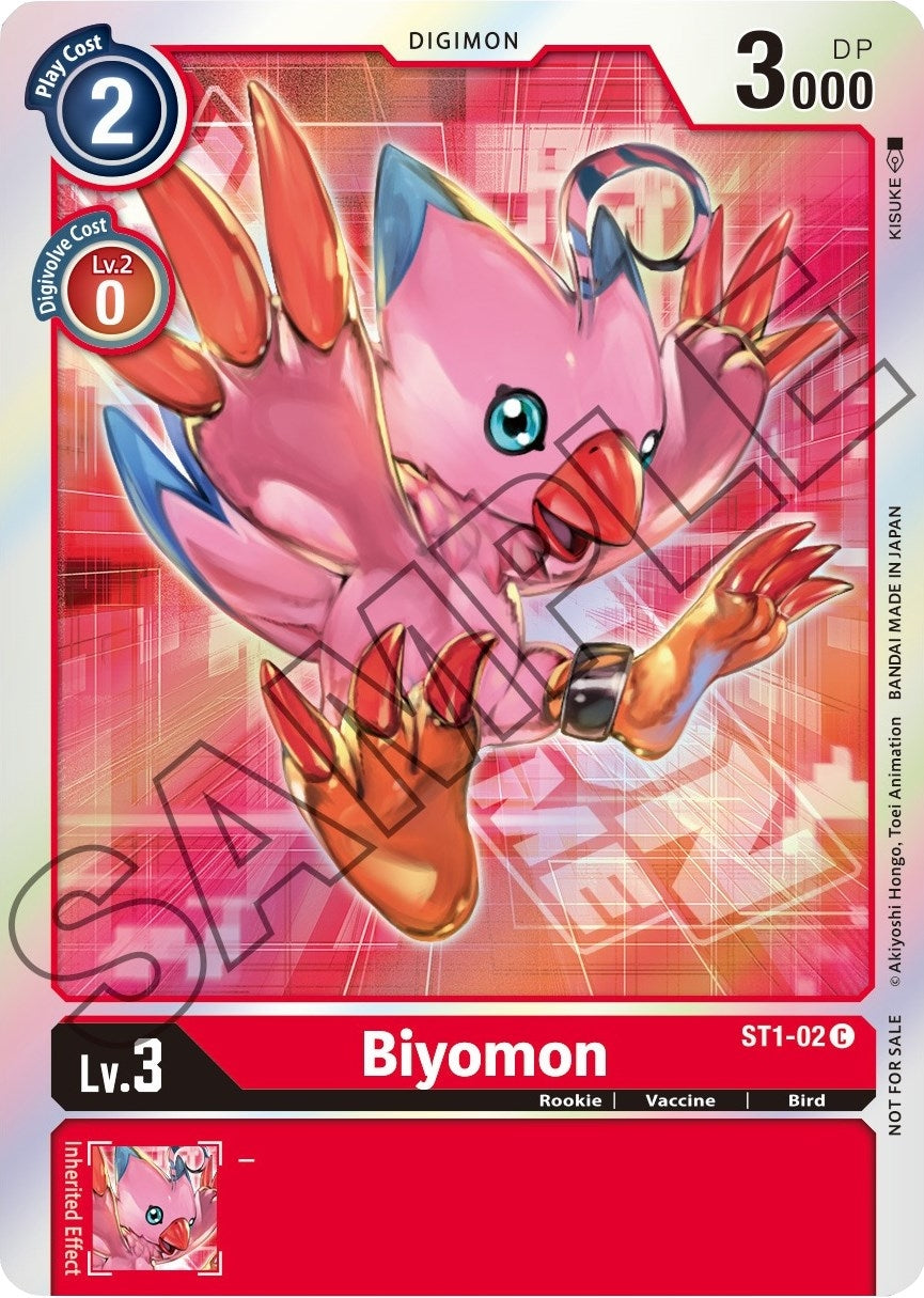 Image for Biyomon (ST1-02 C) [Starter Deck 01: Gaia Red]