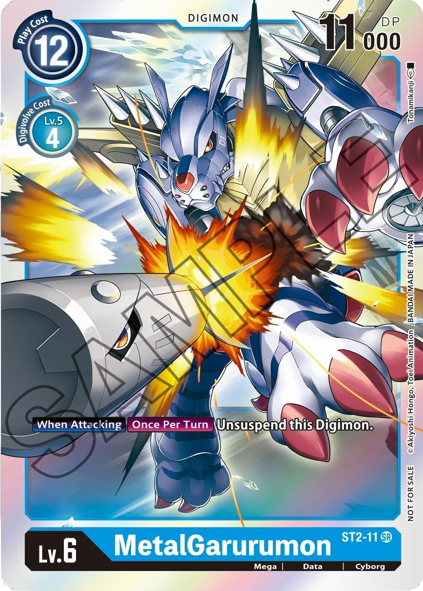 Image for MetalGarurumon - ST2-11 (Event Pack 1) (ST-2) (ST2-11 SR) - Digimon Card Game