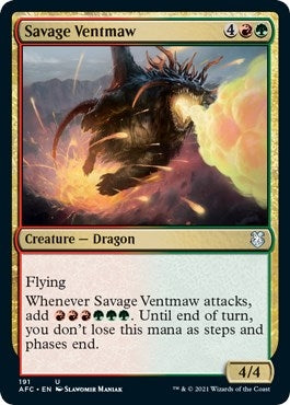 Image for Savage Ventmaw (Commander: Adventures in the Forgotten Realms) (191) - Magic: The Gathering