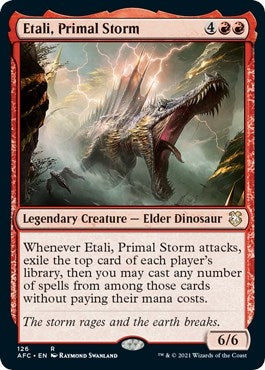 Image for Etali, Primal Storm (Commander: Adventures in the Forgotten Realms) (126) - Magic: The Gathering