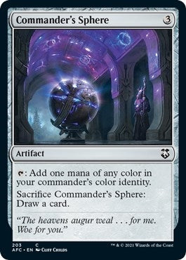 Image for Commander's Sphere (Commander: Adventures in the Forgotten Realms) (203) - Magic: The Gathering