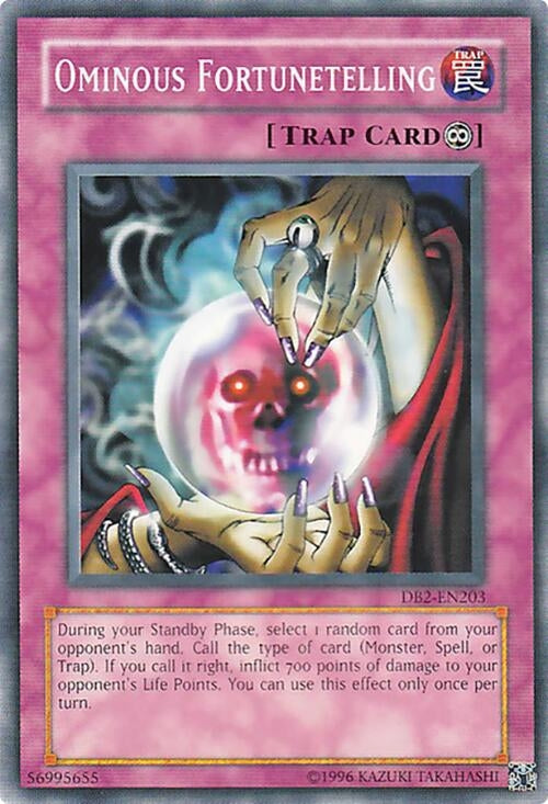 Image for Ominous Fortunetelling (Dark Beginning 2) (DB2-EN203) - YuGiOh