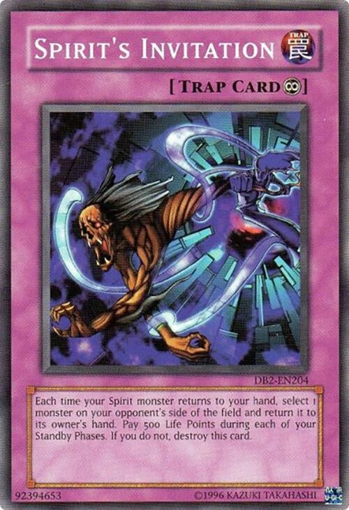 Image for Spirit's Invitation (Dark Beginning 2) (DB2-EN204) - YuGiOh