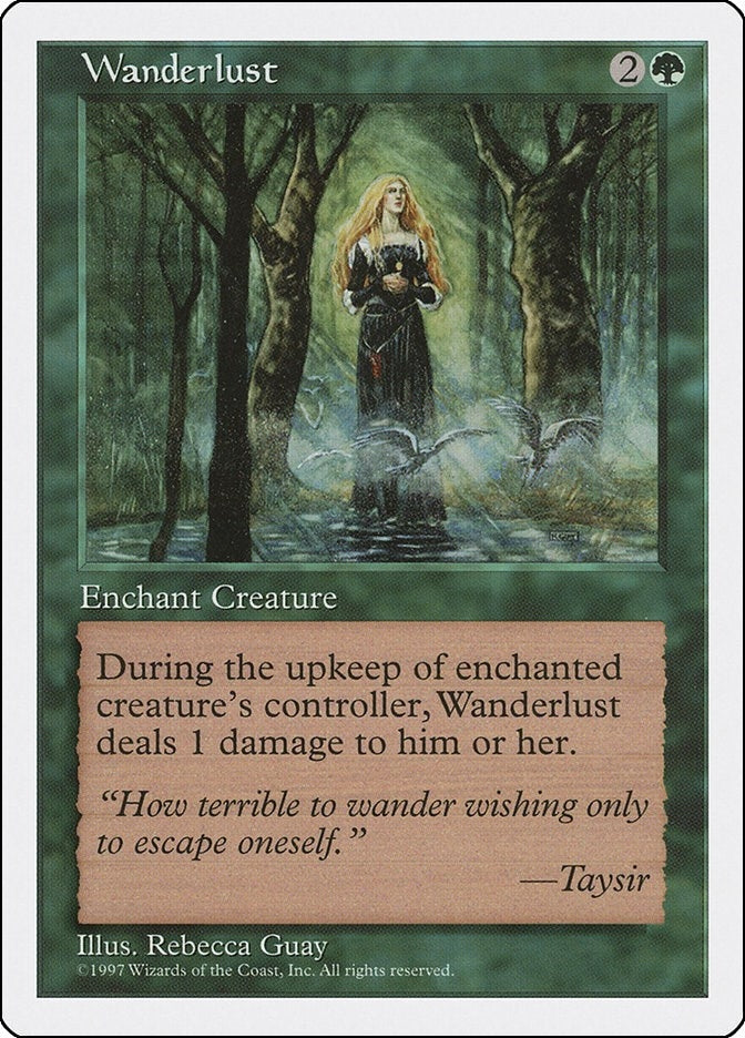 Image for Wanderlust (Fifth Edition) - Magic: The Gathering