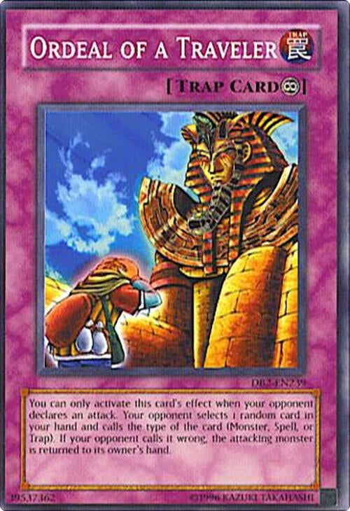 Image for Ordeal of a Traveler (Dark Beginning 2) (DB2-EN239) - YuGiOh