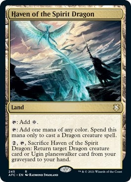Image for Haven of the Spirit Dragon (Commander: Adventures in the Forgotten Realms) (245) - Magic: The Gathering