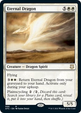 Image for Eternal Dragon (Commander: Adventures in the Forgotten Realms) (66) - Magic: The Gathering