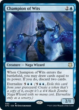 Image for Champion of Wits (Commander: Adventures in the Forgotten Realms) (80) - Magic: The Gathering