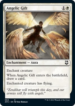 Image for Angelic Gift (Commander: Adventures in the Forgotten Realms) (64) - Magic: The Gathering