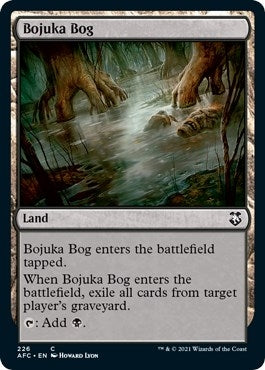 Image for Bojuka Bog (Commander: Adventures in the Forgotten Realms) (226) - Magic: The Gathering