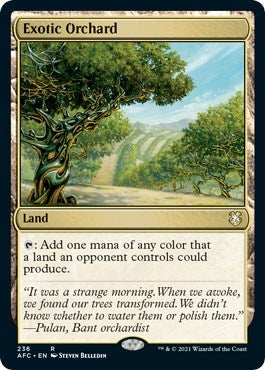 Image for Exotic Orchard (Commander: Adventures in the Forgotten Realms) (236) - Magic: The Gathering