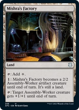 Image for Mishra's Factory (Commander: Adventures in the Forgotten Realms) (248) - Magic: The Gathering