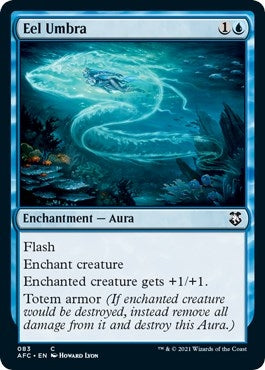 Image for Eel Umbra (Commander: Adventures in the Forgotten Realms) (83) - Magic: The Gathering