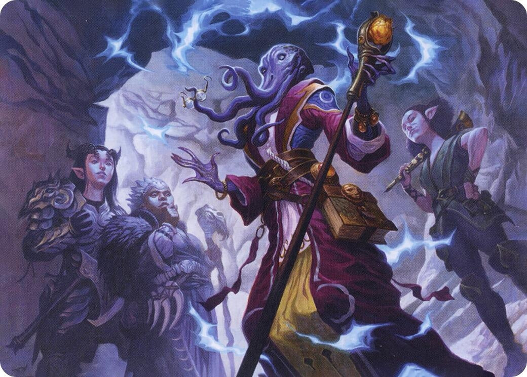 Image for True Polymorph Art Card (Art Series: Adventures in the Forgotten Realms) (43) - Magic: The Gathering