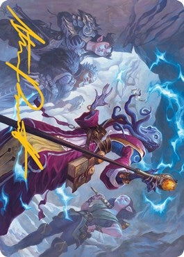 Image for True Polymorph Art Card (Gold-Stamped Signature) (Art Series: Adventures in the Forgotten Realms) (43) - Magic: The Gathering