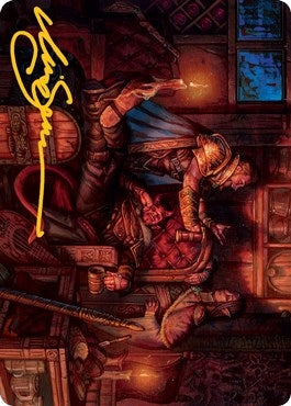 Image for Long Rest Art Card (Gold-Stamped Signature) (Art Series: Adventures in the Forgotten Realms) (51) - Magic: The Gathering