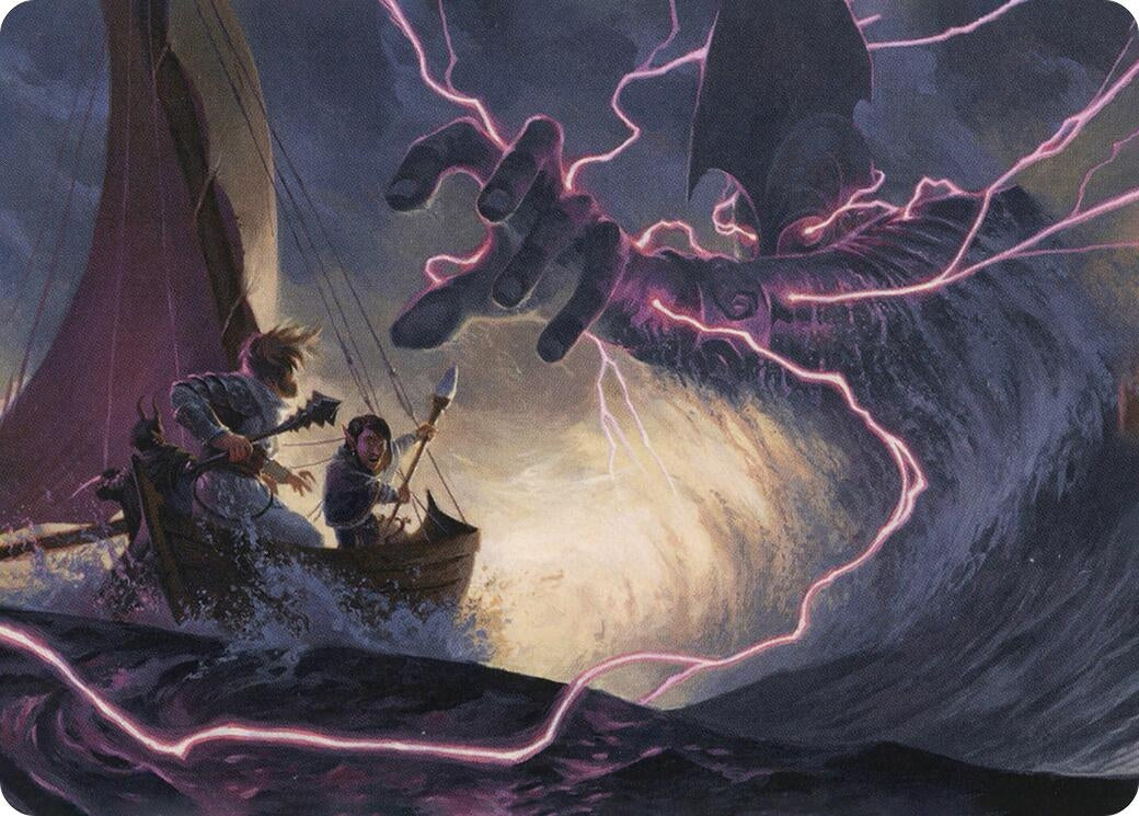Image for Hall of Storm Giants Art Card (Art Series: Adventures in the Forgotten Realms) (54) - Magic: The Gathering