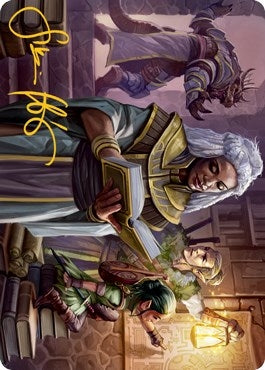 Image for You Find the Villains' Lair Art Card (Gold-Stamped Signature) (Art Series: Adventures in the Forgotten Realms) (40) - Magic: The Gathering