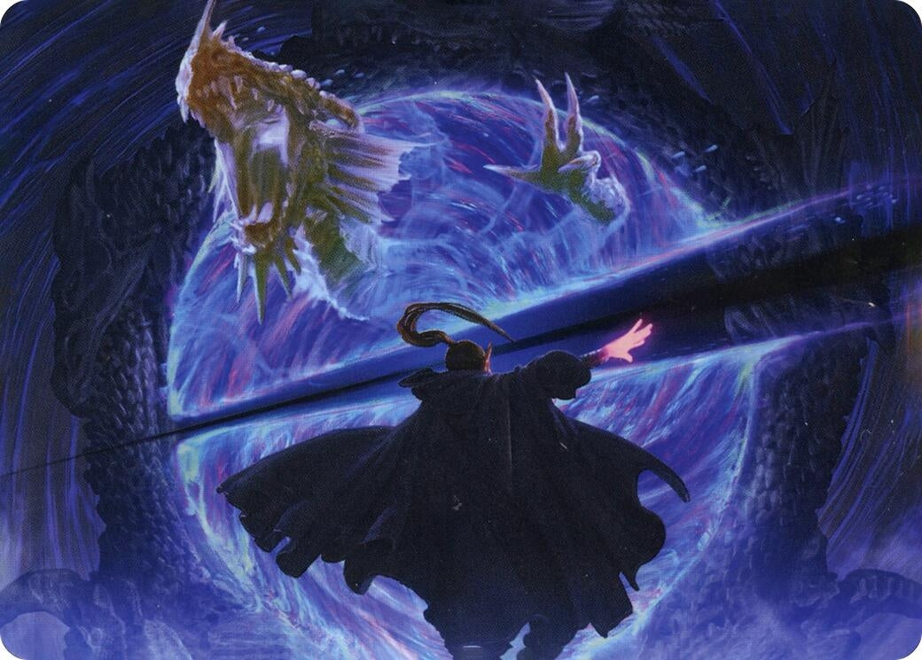 Image for Bar the Gate Art Card (Art Series: Adventures in the Forgotten Realms) (45) - Magic: The Gathering