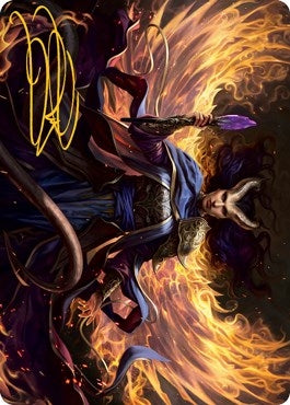 Image for Farideh, Devil's Chosen Art Card (Gold-Stamped Signature) (Art Series: Adventures in the Forgotten Realms) (32) - Magic: The Gathering
