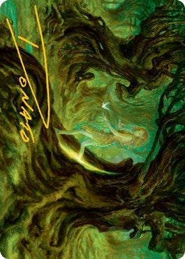 Image for Neverwinter Dryad Art Card (Gold-Stamped Signature) (Art Series: Adventures in the Forgotten Realms) (69) - Magic: The Gathering