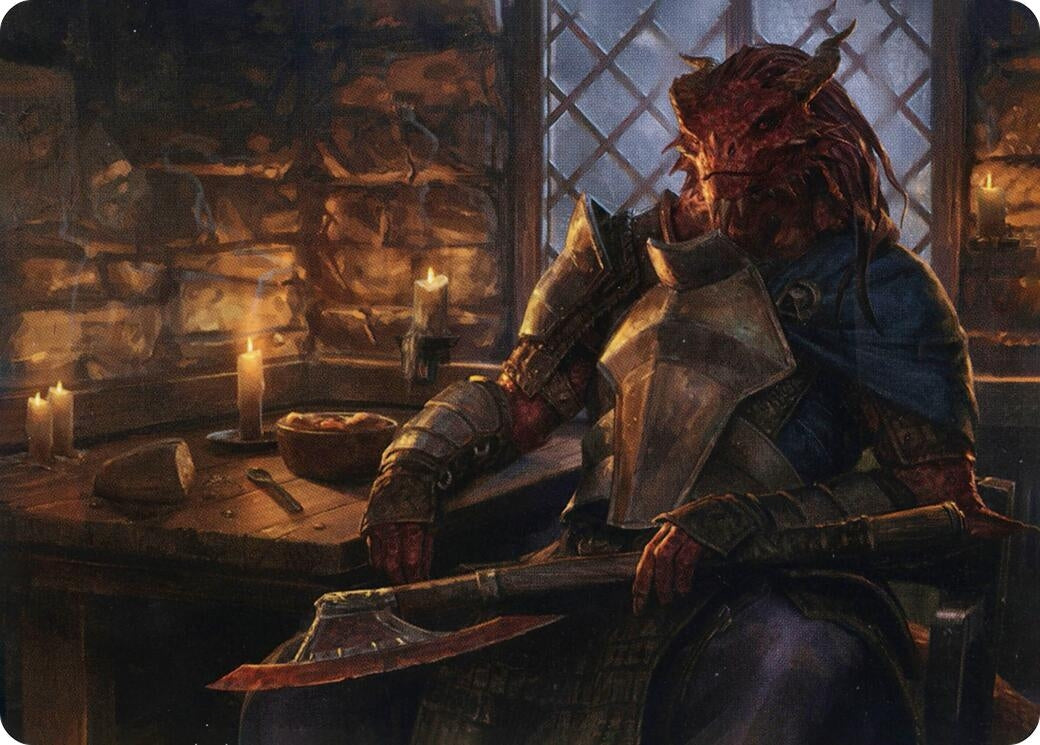 Image for Jaded Sell-Sword Art Card (Art Series: Adventures in the Forgotten Realms) (47) - Magic: The Gathering