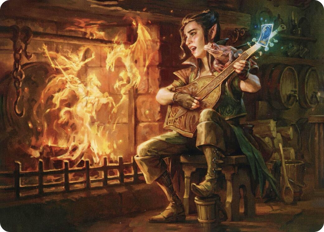 Image for Wish Art Card (Art Series: Adventures in the Forgotten Realms) (50) - Magic: The Gathering