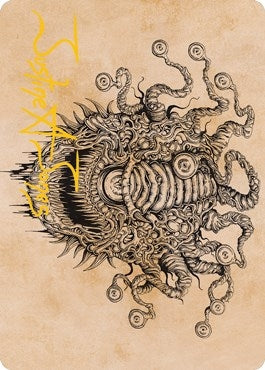 Image for Baleful Beholder (Showcase) Art Card (Gold-Stamped Signature) (Art Series: Adventures in the Forgotten Realms) (68) - Magic: The Gathering