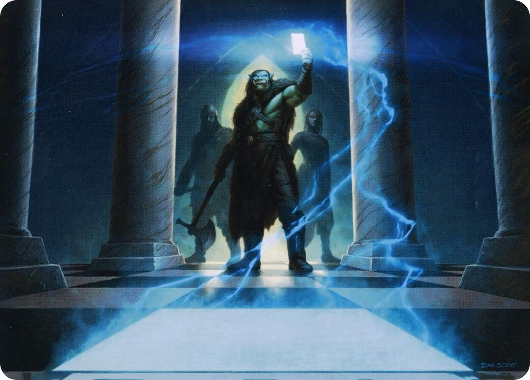 Image for Sudden Insight Art Card (Art Series: Adventures in the Forgotten Realms) (39) - Magic: The Gathering